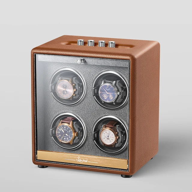 kng-444-quadruple-wood-watch-winder-box-brown
